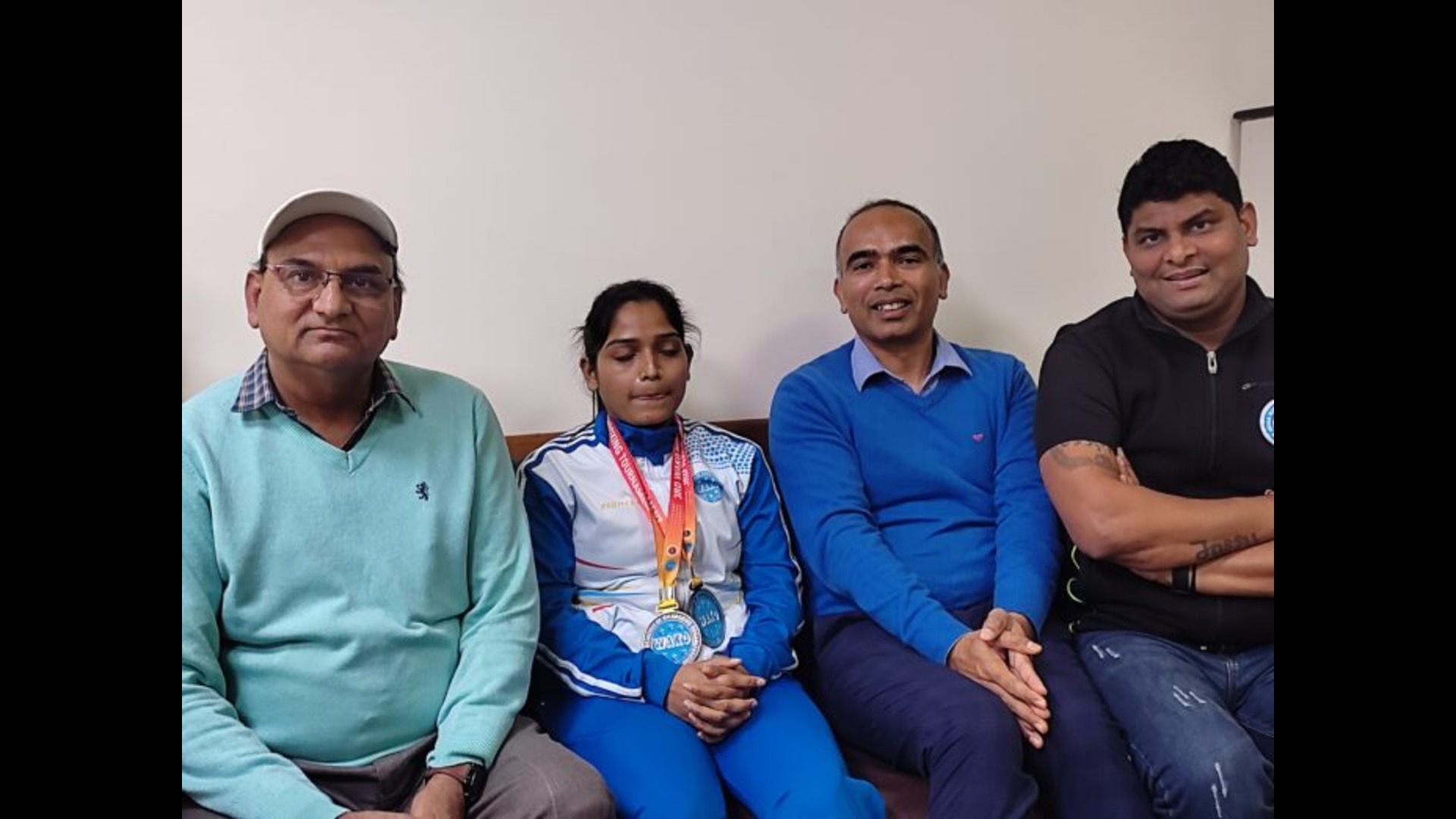 अंतरराष्ट्रीय किक बॉक्सिंग प्रतियोगिता में हरियाणा की खिलाड़ी मधु कुमारी ने जीता गोल्ड मेडल